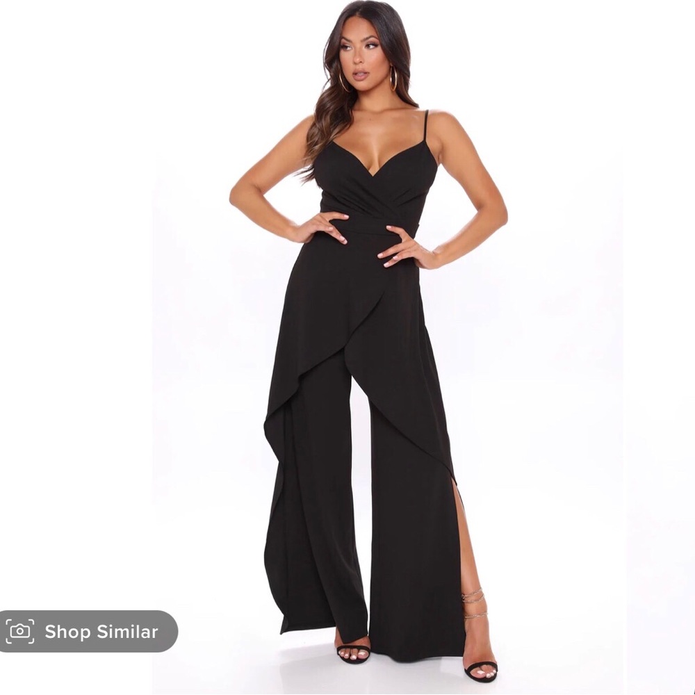 Fashion Nova Trusted You Black Jumpersuit